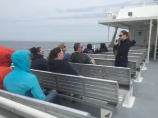 Talking To Passengers About Baleen Whale And Dolphin Conservation