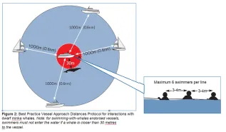 GBR Approach And Swim Diagram