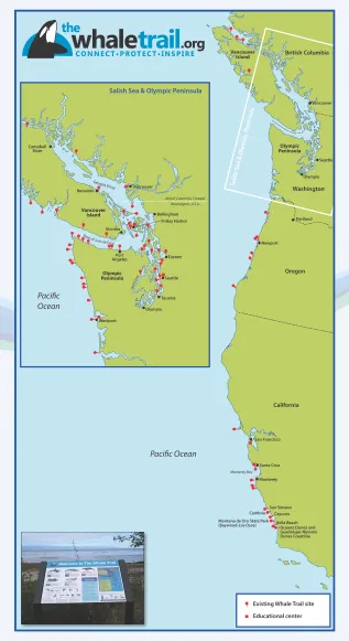 Whale Trail Map